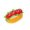 Dingo Pluszowy hot-dog dla psa 14cm